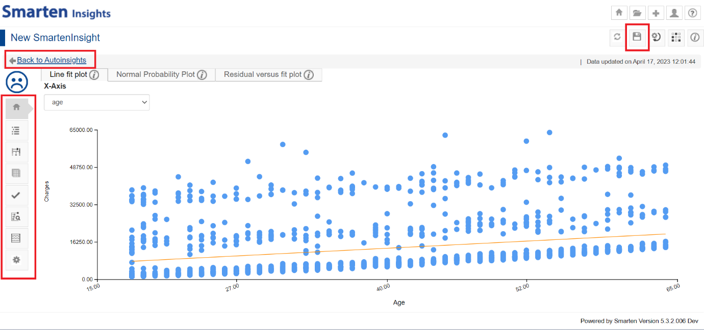 Explore & Save Autoinsight Model